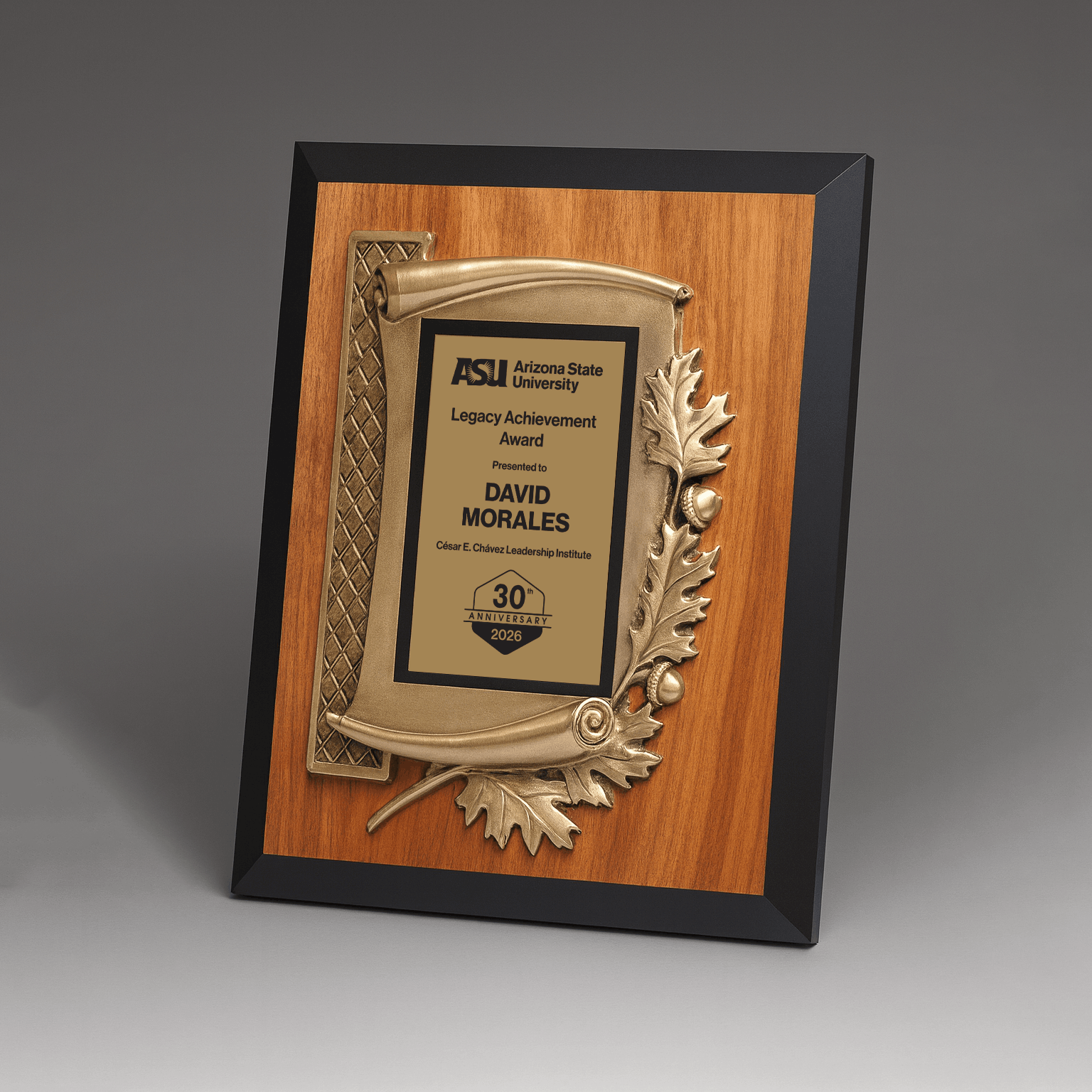 Acorn Style Frame Plaque - 900010 Acorn Style Frame Plaque - Image 1
