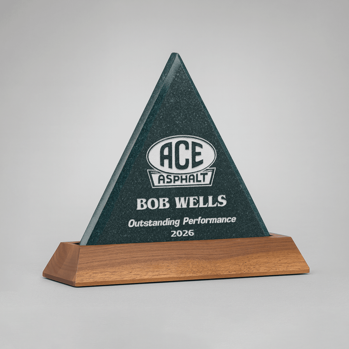 Triangle-Avonite-Standing-Award-900167 v2(1) Triangle Avonite® Standing Award - Image 1