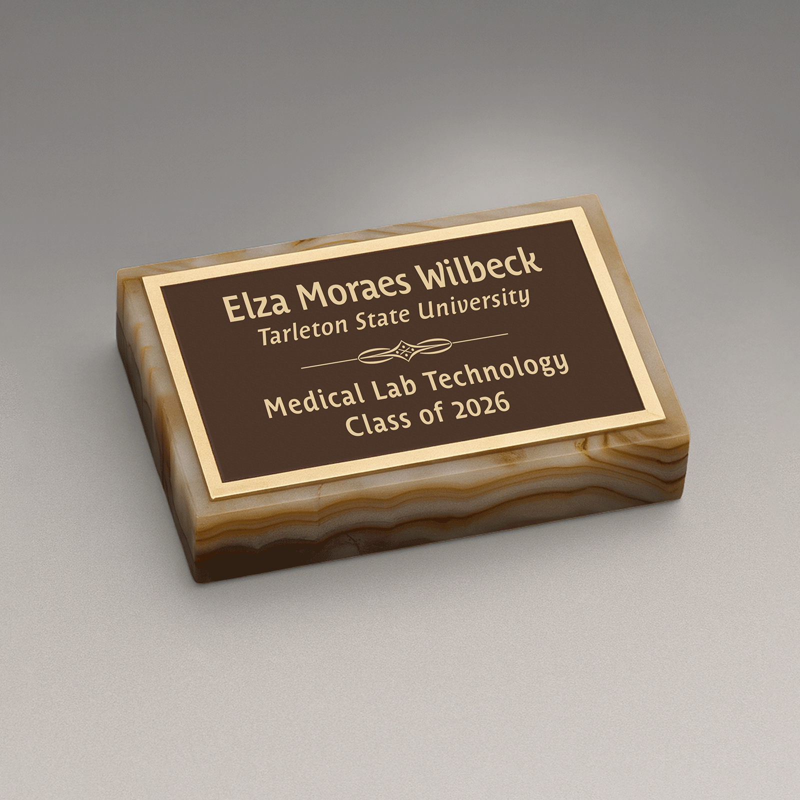 900224 Onyx Paper Weight - Image 1