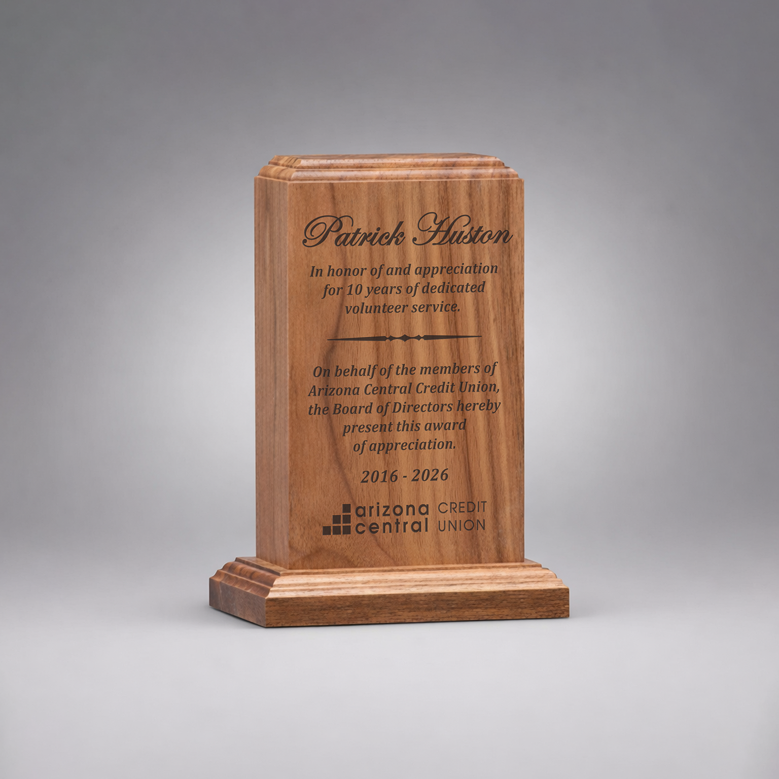 900189 Laser Colonial Award - Image 1