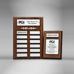 UU - Simulated Wood Perpetual Plaque Program