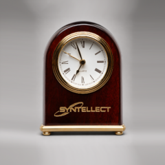 Decorative Round Top Desk Clock
