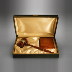"Chairman Presentation" Gavel Set