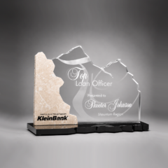 Peaks Acrylic Award