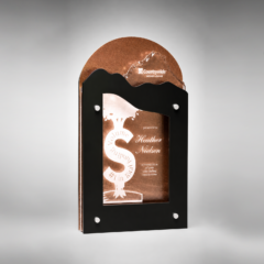 Russet Acrylic Award