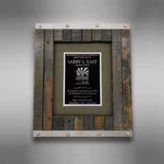 Riveted Letterbox Frame Award