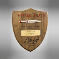 RainSoft Imperial Custom Plaque