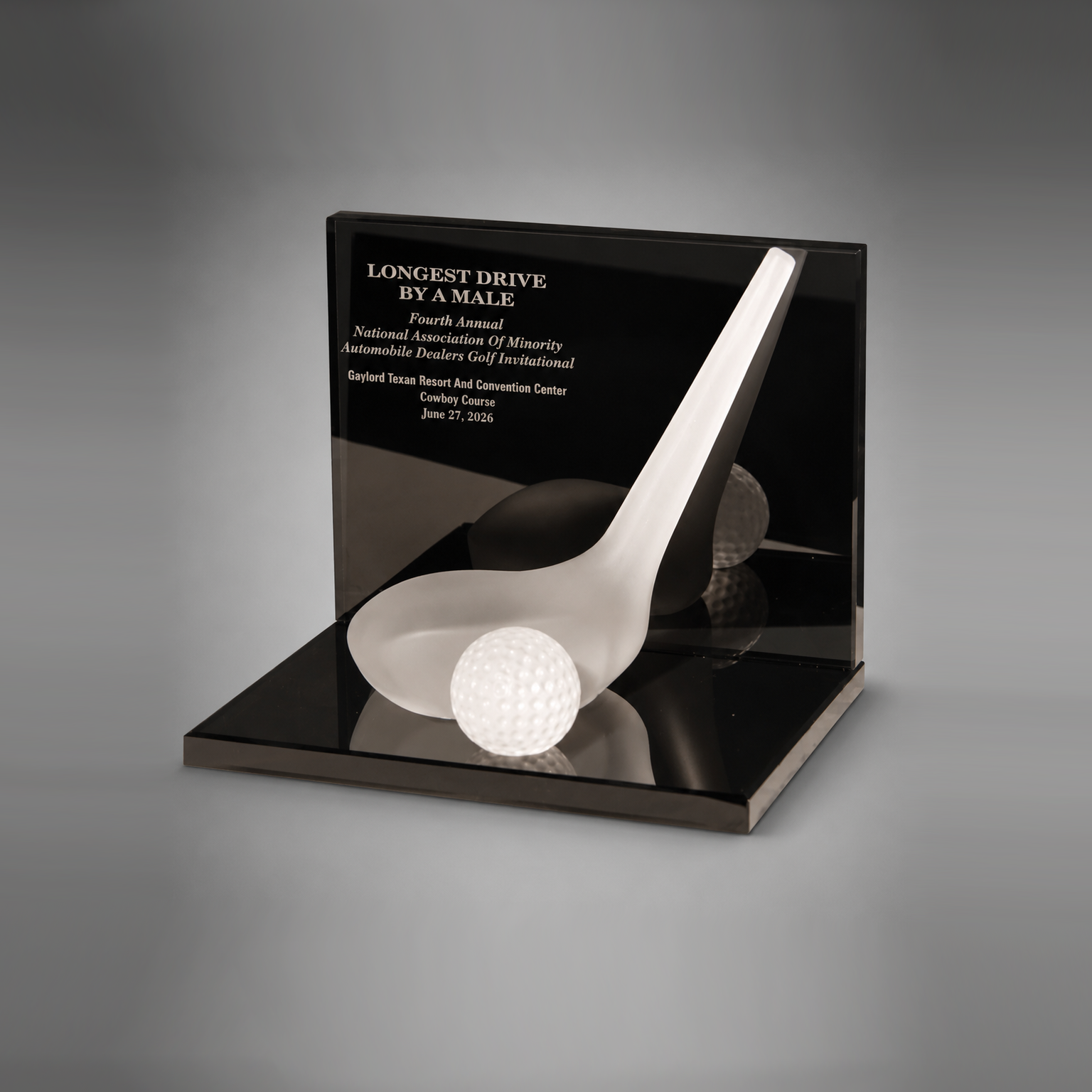 NAMAD Longest Drive Custom Award NAMAD Longest Drive Custom Award - Image 1
