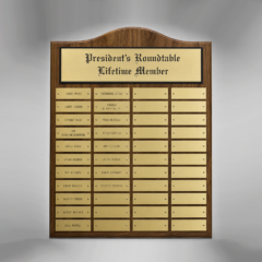 Phoenix Association of Realtors Lifetime Member Custom Plaque