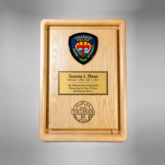 Tolleson Police Plaque