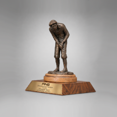 Custom Garman Golf Trophy - Figure "Putter"